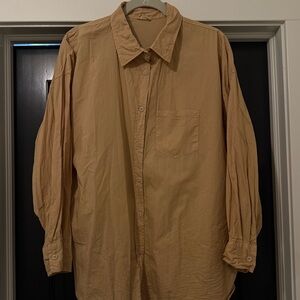 Barely worn Cotton-On Tan Blouse